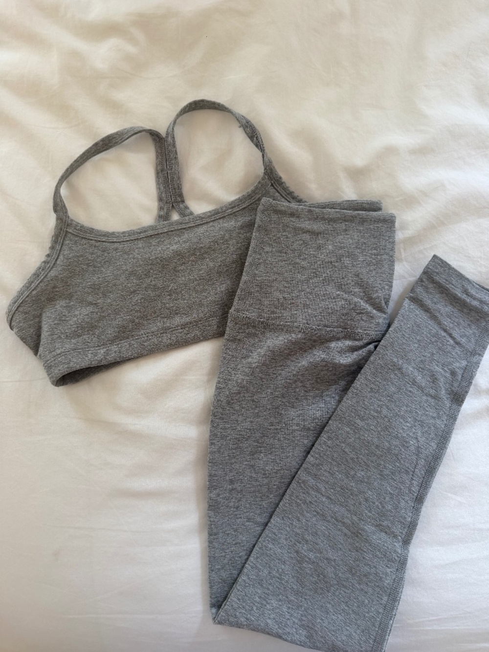 Gray Beyond Yoga SET | Size Small